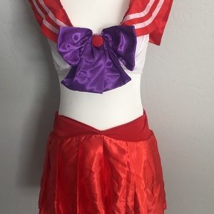 LIKE NEW - Sailor Mars Costume